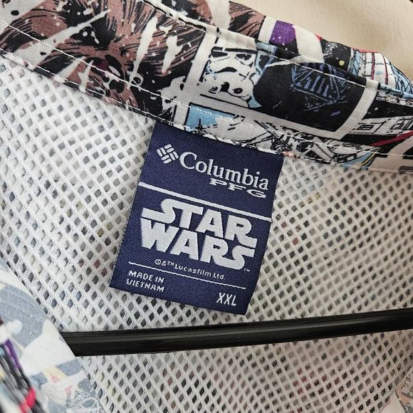 Columbia Star Wars Cantina PFG Button Up Shirt - Picture 5 of 13